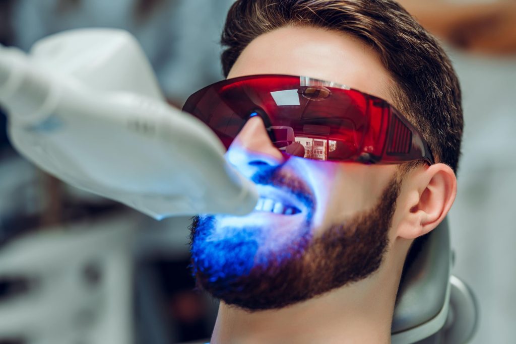 man-having-teeth-whitened
